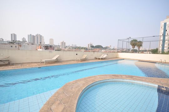 Área comum - Piscina de apartamento à venda com 2 quartos, 64m² em Carandiru, São Paulo