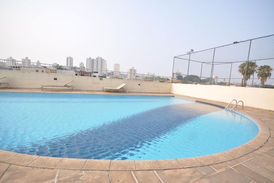 Área comum - Piscina de apartamento à venda com 2 quartos, 64m² em Carandiru, São Paulo