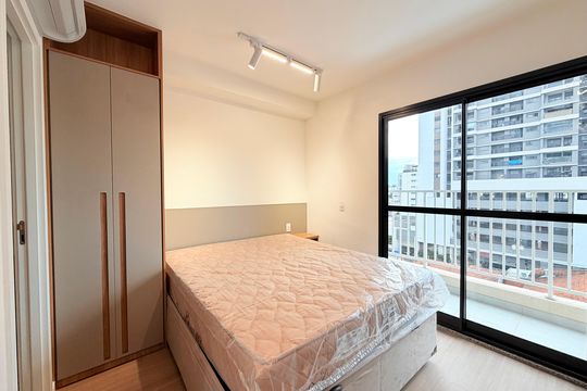 Studio de kitnet/studio para alugar com 1 quarto, 26m² em Santo Amaro, São Paulo