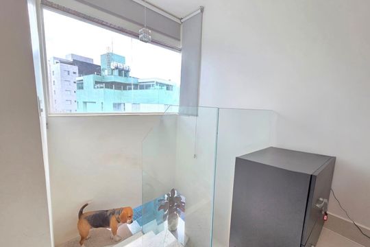 Sala - Andar de cima  de apartamento para alugar com 2 quartos, 159m² em Buritis, Belo Horizonte