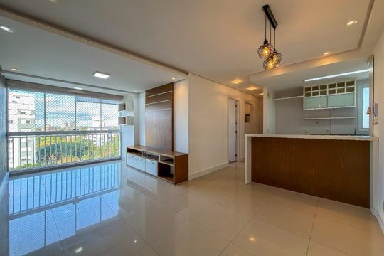 Sala de apartamento para alugar com 3 quartos, 75m² em Cristo Redentor, Porto Alegre