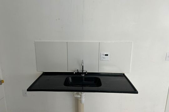 Cozinha de apartamento à venda com 2 quartos, 35m² em Usina Piratininga, São Paulo