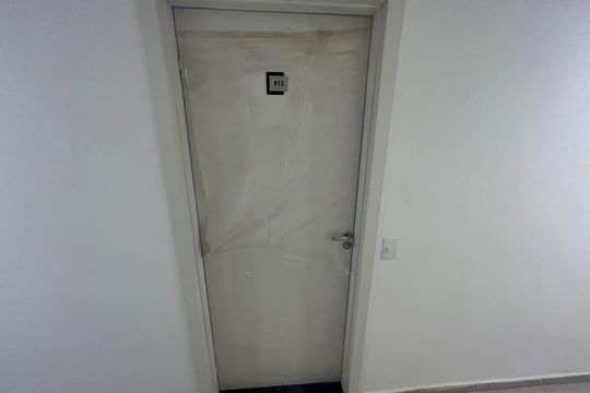 Porta de entrada  de apartamento à venda com 2 quartos, 35m² em Usina Piratininga, São Paulo