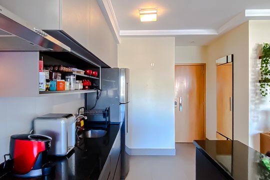 Cozinha de kitnet/studio para alugar com 1 quarto, 55m² em Vila Regente Feijó, São Paulo