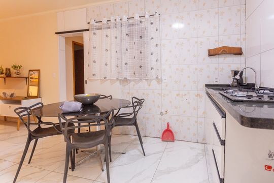 Cozinha de kitnet/studio para alugar com 1 quarto, 38m² em Conjunto Residencial Salvador Tolezani, São Paulo