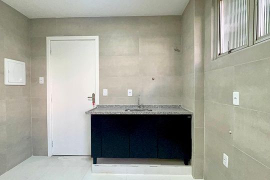 Cozinha de apartamento para alugar com 3 quartos, 92m² em Paraíso, São Paulo