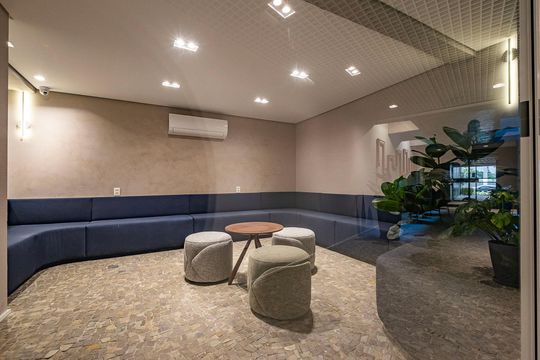 Área comum de apartamento para alugar com 1 quarto, 50m² em Cerqueira César, São Paulo