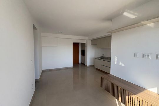 Sala de apartamento à venda com 2 quartos, 66m² em Setor Pedro Ludovico, Goiânia