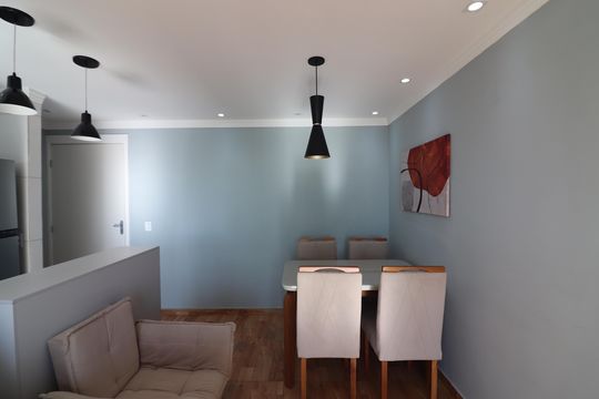 Sala  de apartamento à venda com 2 quartos, 48m² em Santa Terezinha, São Bernardo do Campo