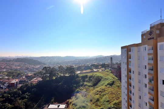 Sala Vista  de apartamento à venda com 2 quartos, 48m² em Santa Terezinha, São Bernardo do Campo