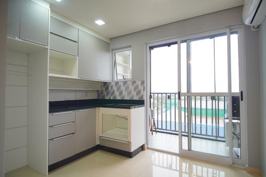 Cozinha de apartamento à venda com 2 quartos, 56m² em Santo Afonso, Novo Hamburgo
