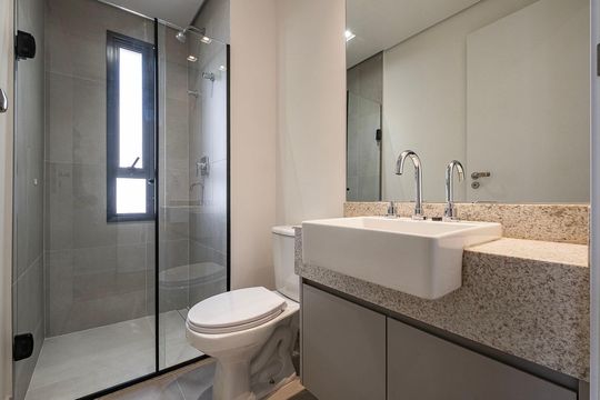Suíte de apartamento à venda com 1 quarto, 51m² em Cerqueira César, São Paulo