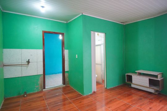 Sala/Cozinha de kitnet/studio para alugar com 1 quarto, 40m² em Ipiranga, Sapucaia do Sul