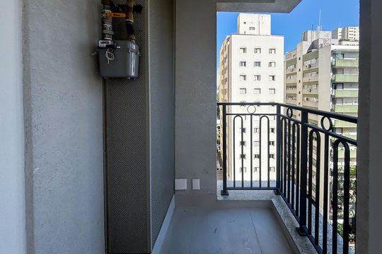Varanda da Área de serviço de apartamento à venda com 3 quartos, 201m² em Jardim Paulista, São Paulo