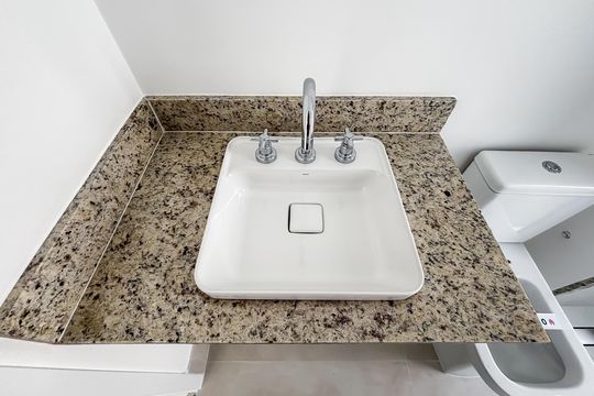 Banheiro da suíte 2 de apartamento à venda com 3 quartos, 201m² em Jardim Paulista, São Paulo