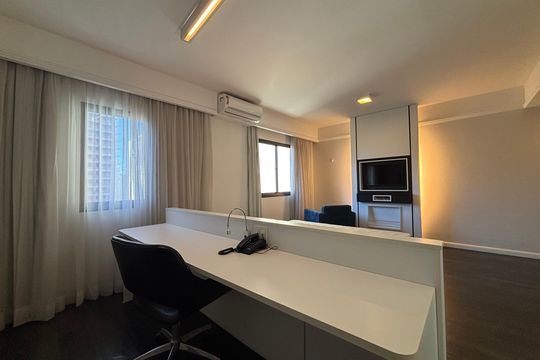 Kitnet/Studio para alugar com 1 quarto, 31m² em Indianópolis, São Paulo