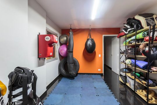 Área comum - Academia de apartamento para alugar com 3 quartos, 167m² em Itaim Bibi, São Paulo