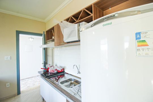 Sala/Cozinha de kitnet/studio para alugar com 1 quarto, 20m² em Nossa Senhora do O, São Paulo