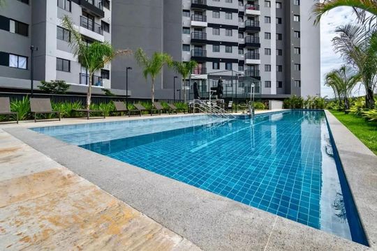 Área comum - Piscina de apartamento para alugar com 2 quartos, 39m² em Vila Paulista, São Paulo