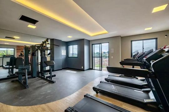 Área comum - Academia de apartamento para alugar com 2 quartos, 39m² em Vila Paulista, São Paulo