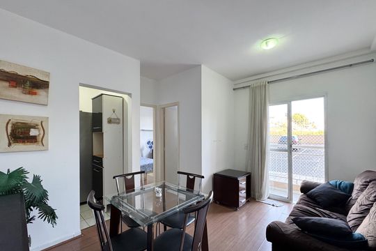 Sala de apartamento à venda com 1 quarto, 40m² em Vila Goncalves, São Bernardo do Campo