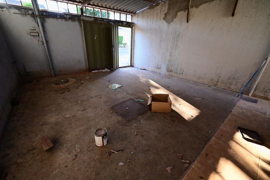 Área externa de casa à venda com 2 quartos, 78m² em Residencial Santa Fé I, Goiânia