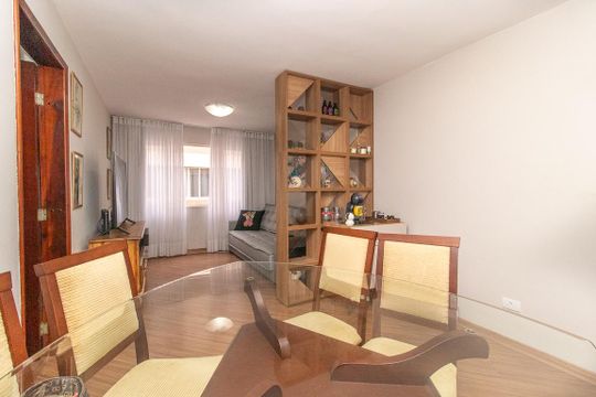 Sala de Jantar de apartamento à venda com 3 quartos, 66m² em Água Verde, Curitiba
