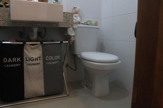 Banheiro da Suíte 2 de casa de condomínio à venda com 2 quartos, 114m² em Santa Maria, São Caetano do Sul