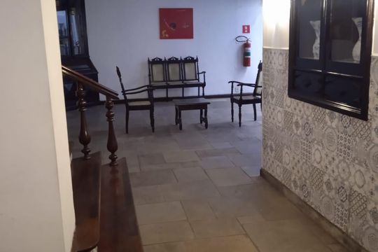 Área externa de kitnet/studio para alugar com 1 quarto, 24m² em República, São Paulo