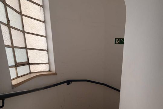 Área externa de kitnet/studio para alugar com 1 quarto, 24m² em República, São Paulo