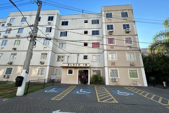 Fachada de apartamento para alugar com 1 quarto, 45m² em Pavuna, Nilópolis