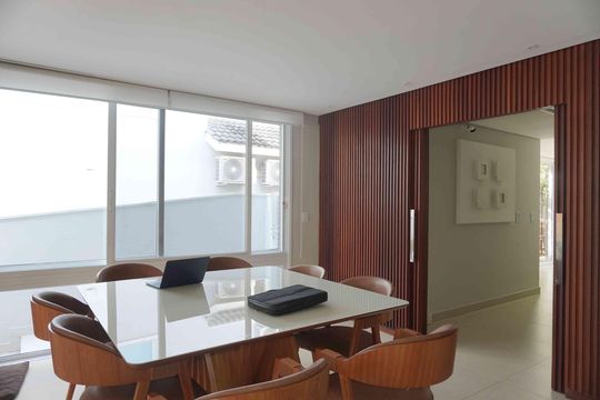 Sala de Jantar de casa de condomínio à venda com 4 quartos, 390m² em Residencial Seis (alphaville), Santana de Parnaíba