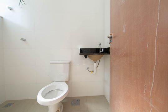 BANHEIRO de kitnet/studio à venda com 1 quarto, 27m² em Serra, Belo Horizonte