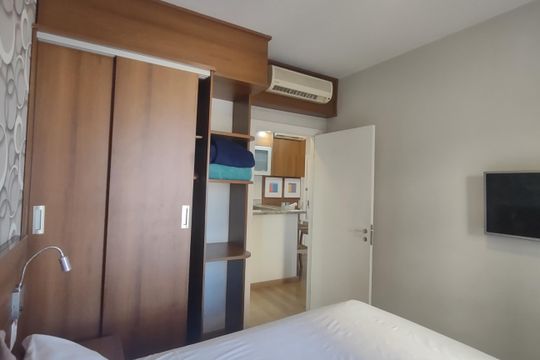 Quarto de apartamento à venda com 1 quarto, 37m² em Santa Paula, São Caetano do Sul