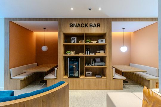 Coworking de kitnet/studio à venda com 1 quarto, 19m² em República, São Paulo