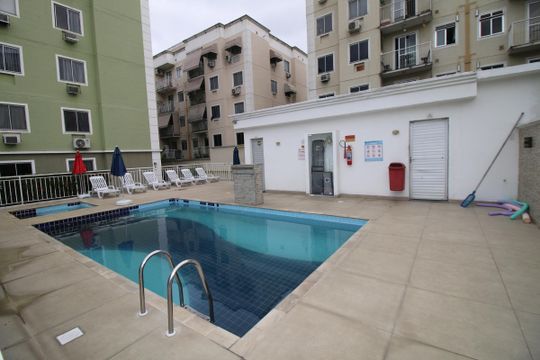 Área comum - Piscina de apartamento à venda com 2 quartos, 47m² em Irajá, Rio de Janeiro