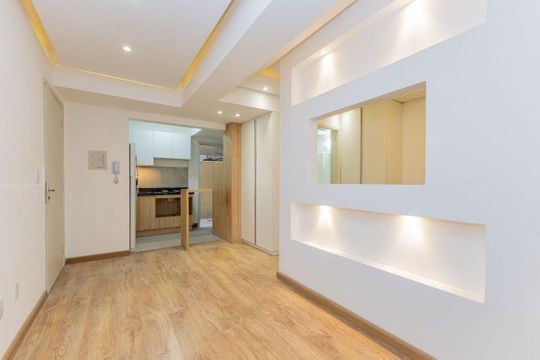Sala de apartamento para alugar com 1 quarto, 35m² em Centro Histórico, Porto Alegre