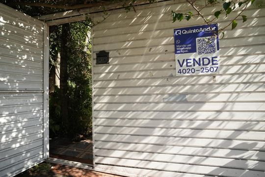 Placa de casa para alugar com 3 quartos, 163m² em Vila Alice, Santo André