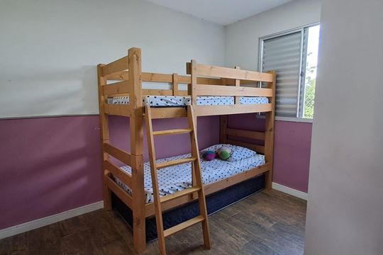 Quarto de apartamento à venda com 2 quartos, 43m² em Parque das Cachoeiras, Campinas