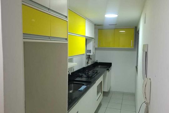 Cozinha de apartamento para alugar com 2 quartos, 60m² em Pechincha, Rio de Janeiro
