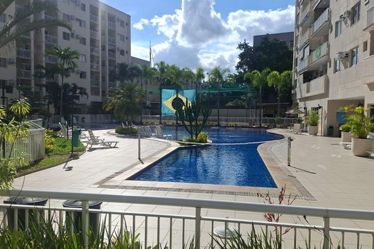 Piscina de apartamento para alugar com 2 quartos, 60m² em Pechincha, Rio de Janeiro
