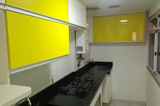 Cozinha de apartamento para alugar com 2 quartos, 60m² em Pechincha, Rio de Janeiro