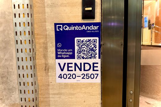 Placa de kitnet/studio à venda com 1 quarto, 78m² em Botafogo, Rio de Janeiro