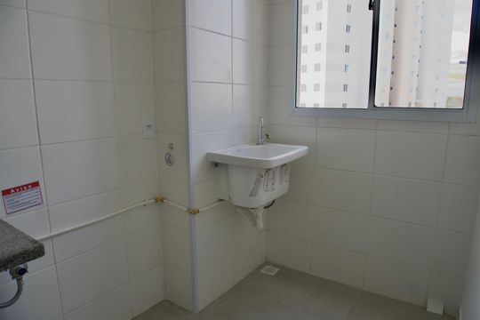 Área de Serviço de apartamento para alugar com 2 quartos, 48m² em Palmeiras, Belo Horizonte