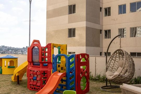 Espaço Comum - Playground de apartamento para alugar com 2 quartos, 48m² em Palmeiras, Belo Horizonte