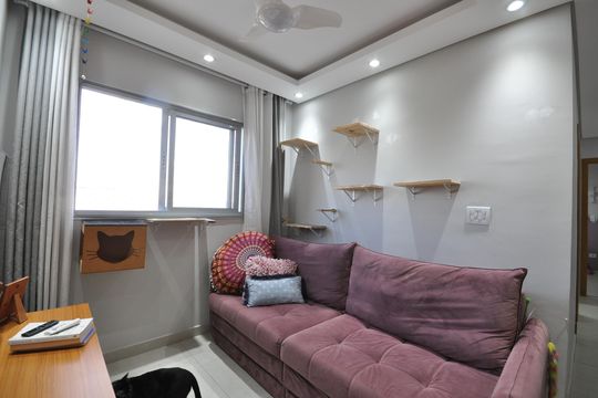 Sala de apartamento para alugar com 2 quartos, 43m² em Vila Guilherme, São Paulo