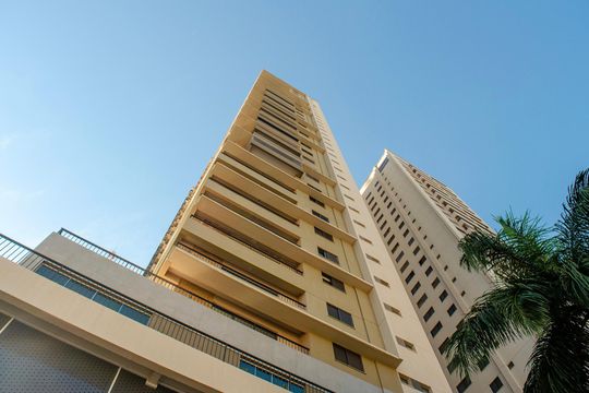 Fachada do Prédio de apartamento para alugar com 2 quartos, 64m² em Setor Bueno, Goiânia