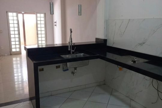 Sala/Cozinha de casa para alugar com 2 quartos, 50m² em Jardim Paraíso, Nova Iguaçu