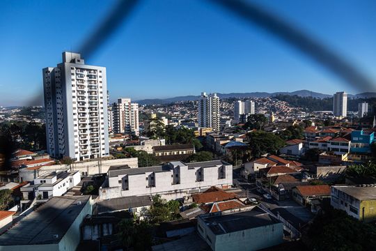 Varanda - vista de kitnet/studio à venda com 1 quarto, 33m² em Vila Galvão, Guarulhos