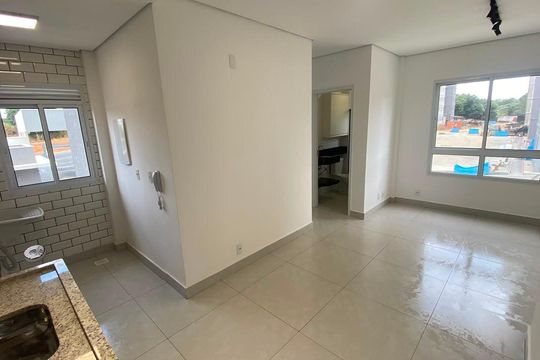 Sala de apartamento para alugar com 2 quartos, 48m² em Jardim Veneza, Indaiatuba